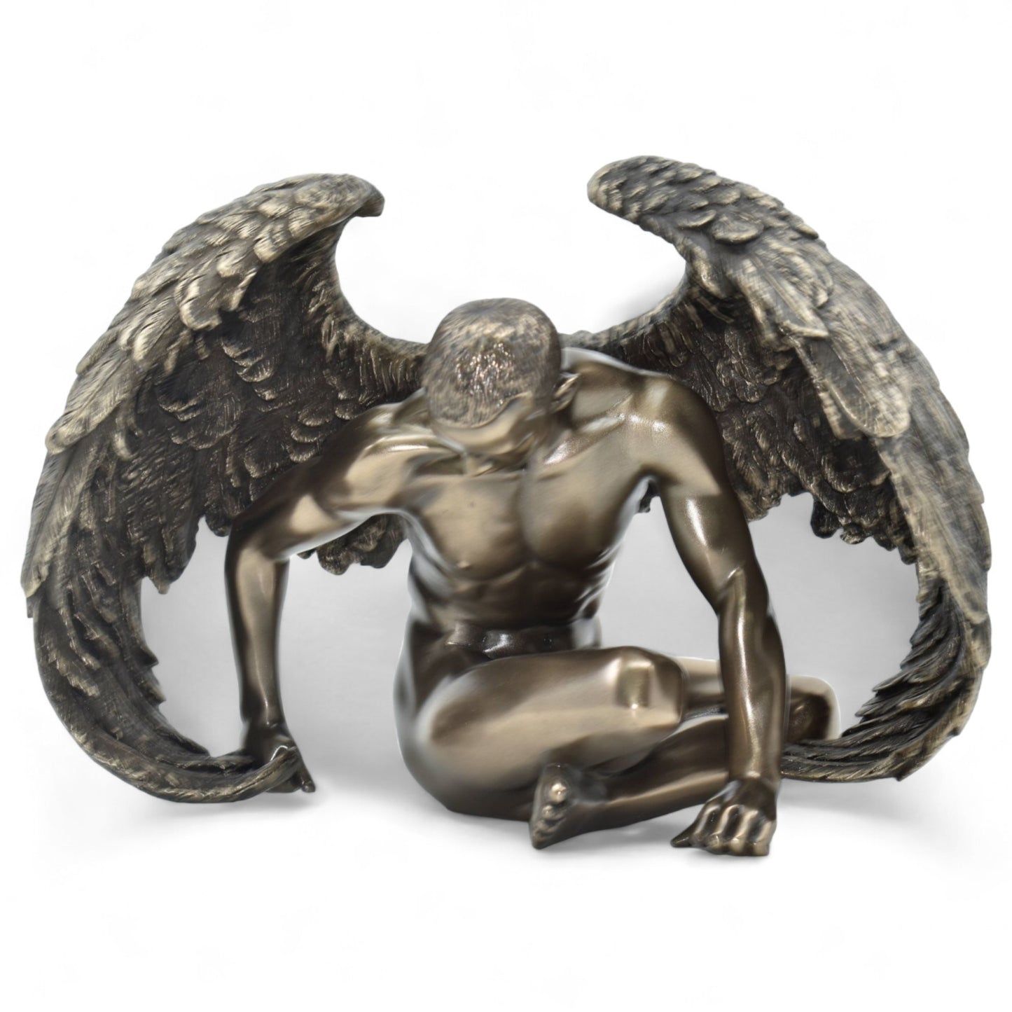 Veronese Design Kanatlı Çıplak Erkek Biblo 19 cm