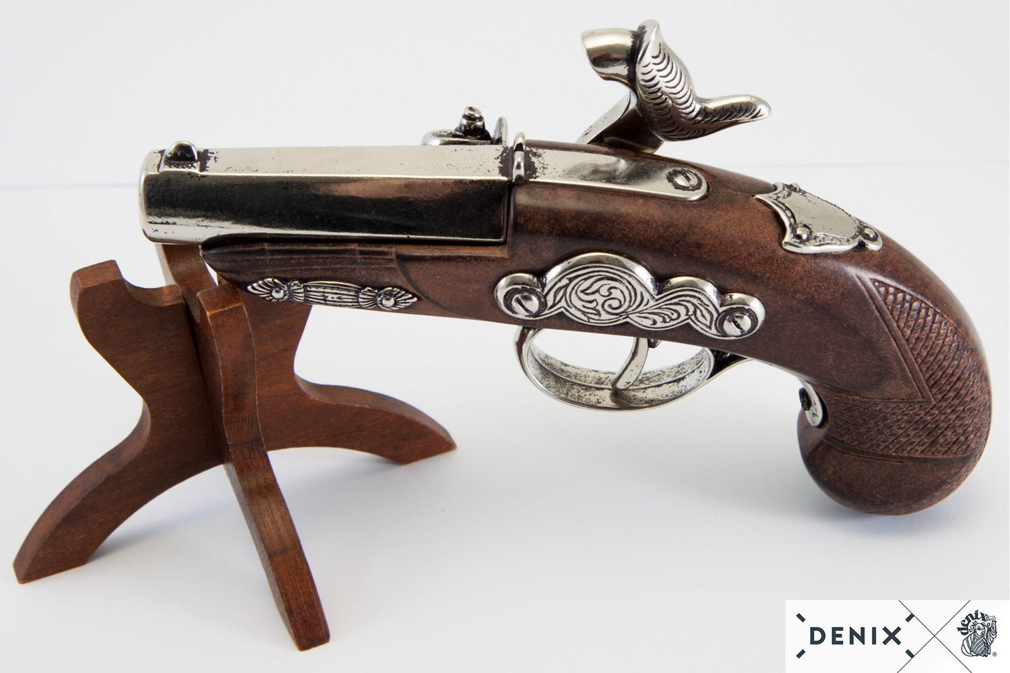 Denix Philadelphia Deringer 1862 Pistol Replica Decorative Collectible Weapon