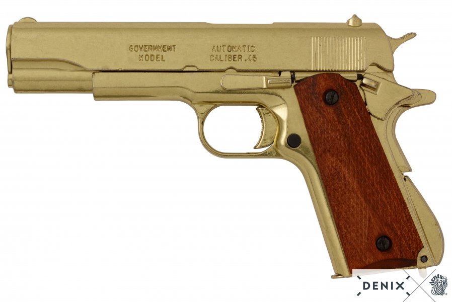 Denix Automatic .45 Pistol M1911A1 Replica Pistol, USA 1911 (WWI & II)
