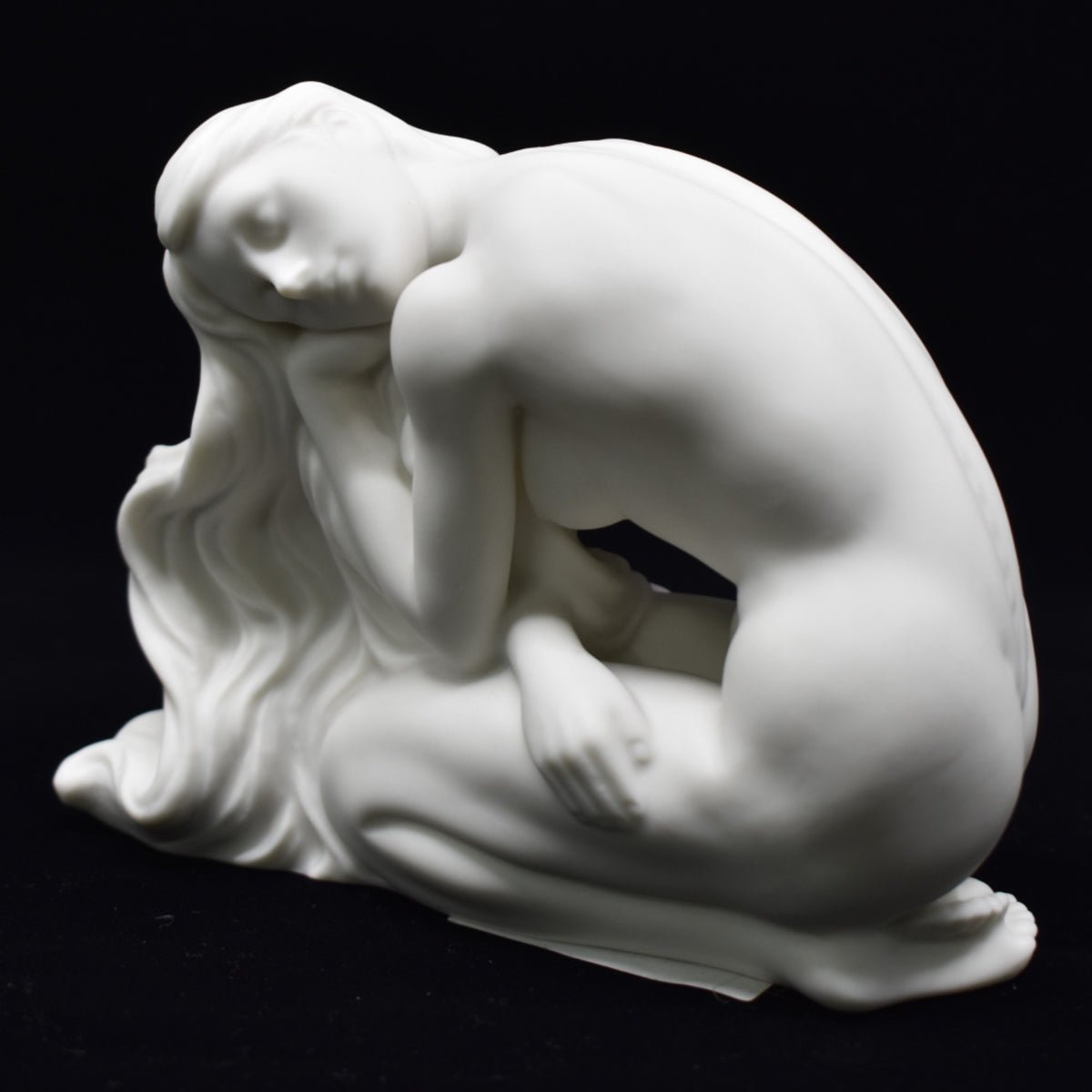 Oturan Kadın Figürü | Modern Sanatsal Body Biblo 12 cm