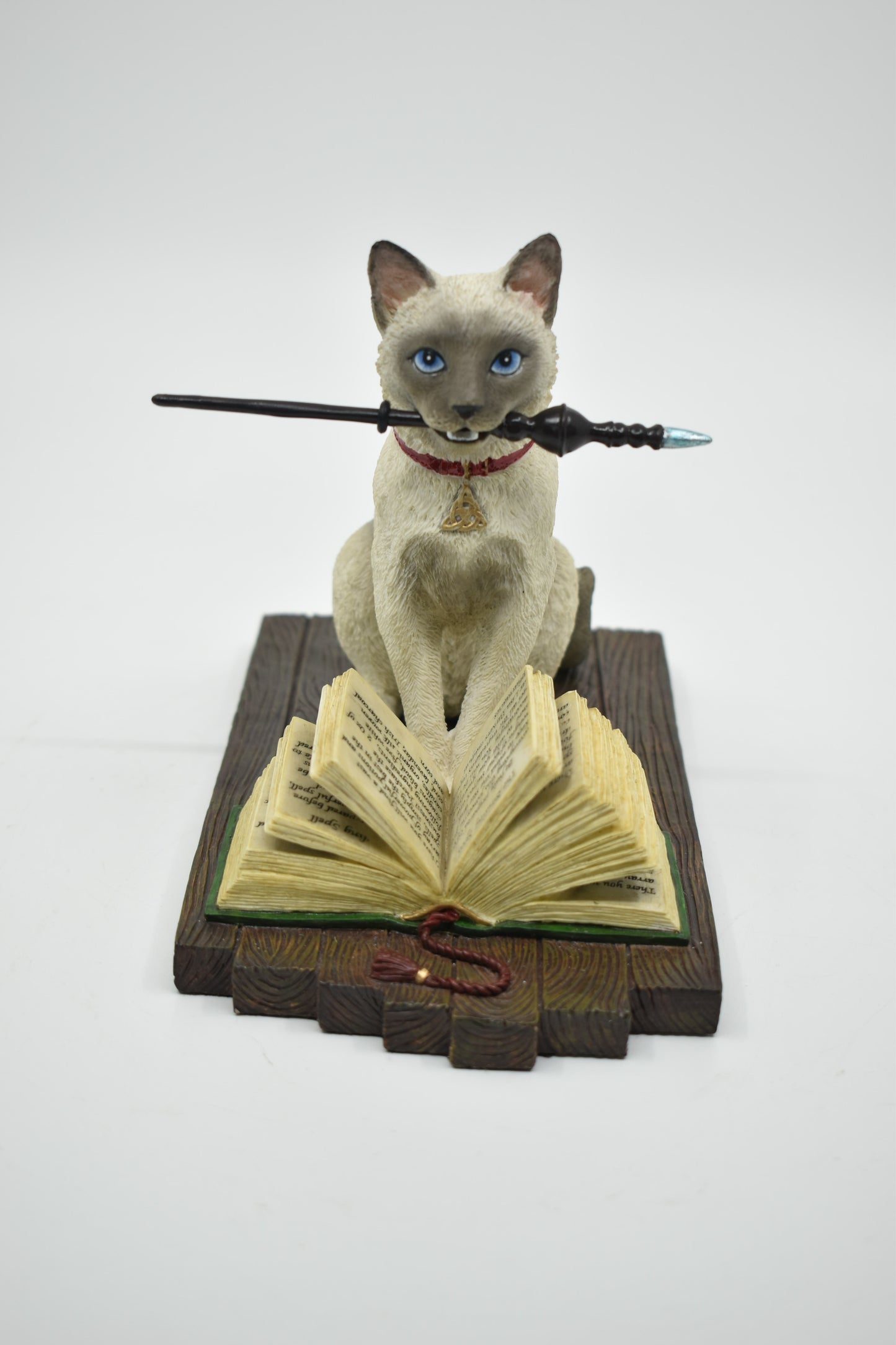 Veronese Design Sihirbaz Kedi Dekoratif Biblo 16,8 cm