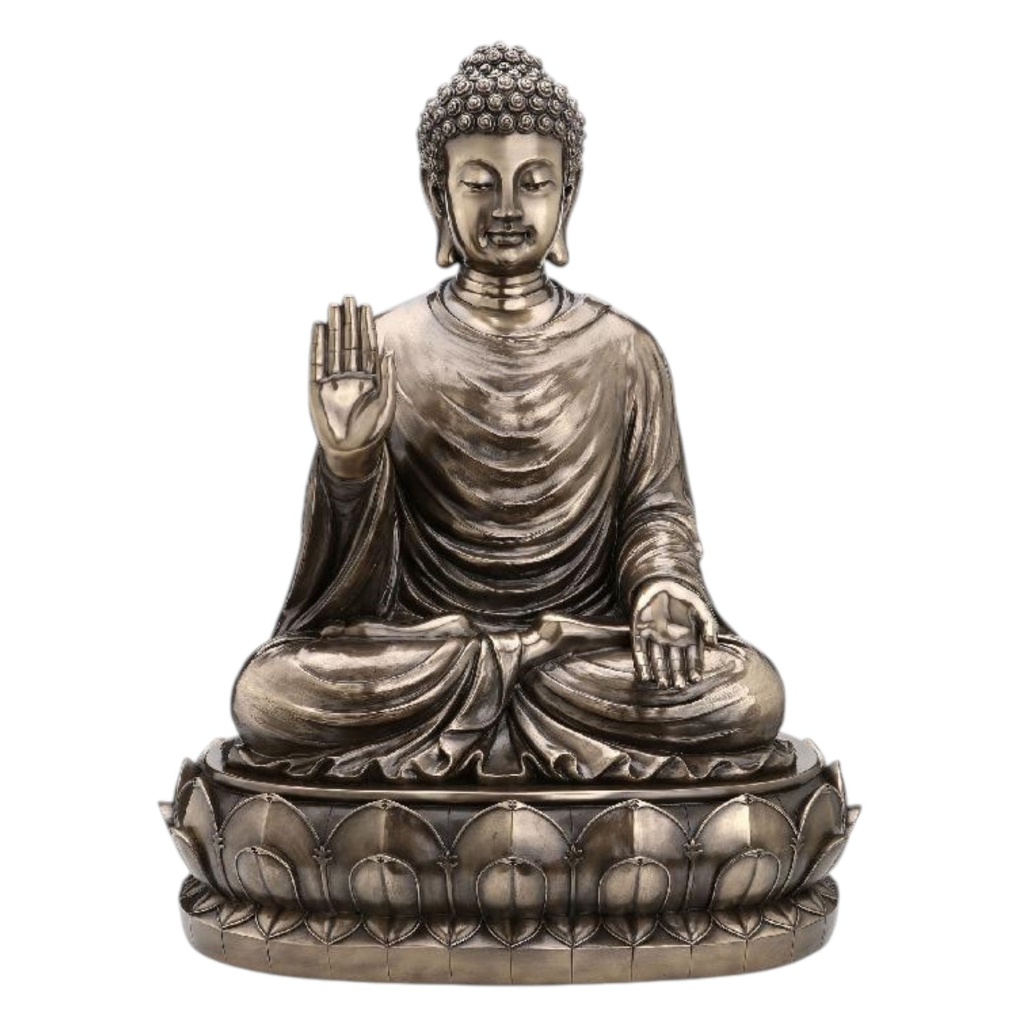 Buda Dekoratif Heykel | Büyük Meditasyon Buddha Figürü 82 cm