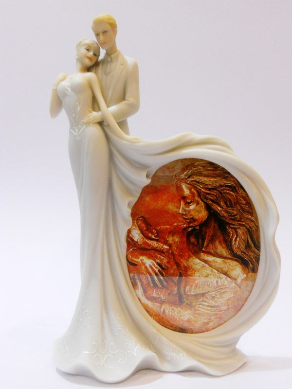 Veronese Design Aile Fotoğraf Çerçevesi Dekoratif Biblo 31 cm