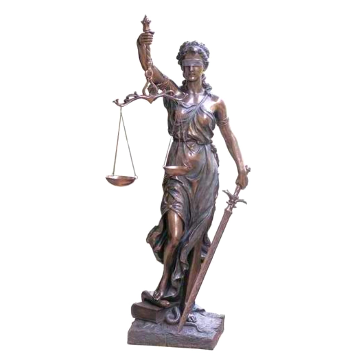 Veronese Design Adalet Heykeli Büyük Boy 175 cm Lady Justice