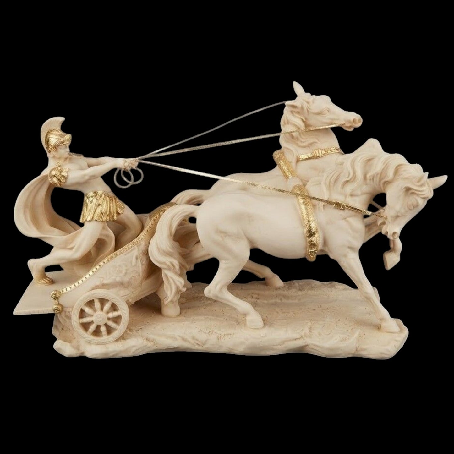 Veronese Design Büyük Boy Roma Savaş Arabası Dekoratif Biblo