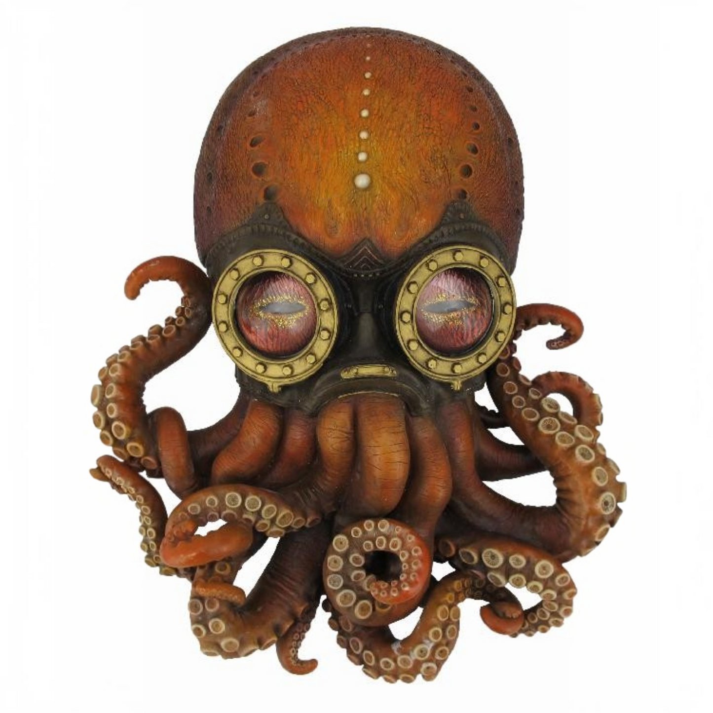 Steampunk Ahtapot Maske | Dekoratif Duvar Maskesi 34 cm