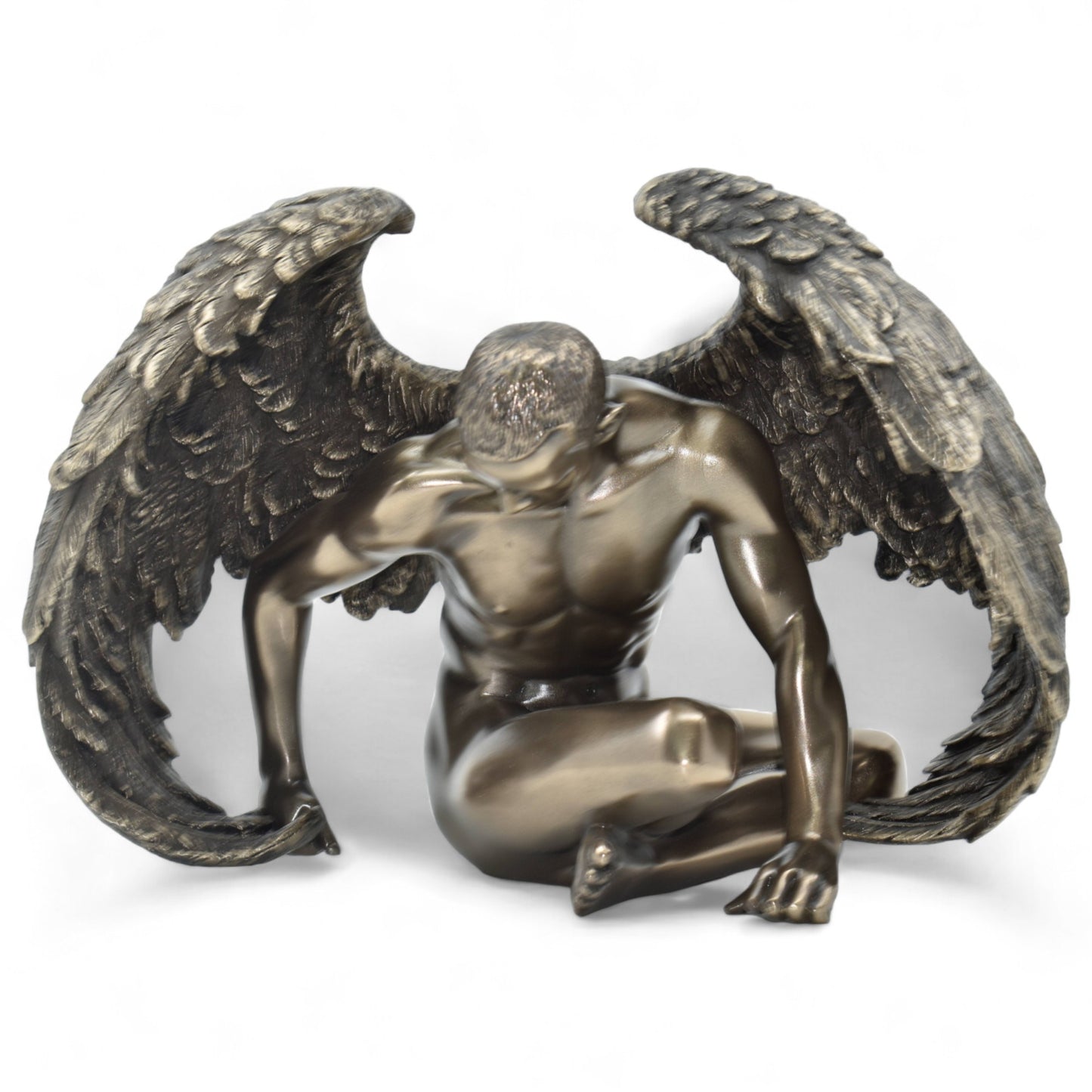 Veronese Design Kanatlı Çıplak Erkek Biblo 19 cm