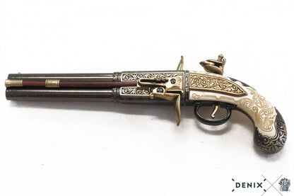 Denix Çift Namlulu Denizci Tabanca Replikası, UK, 1750