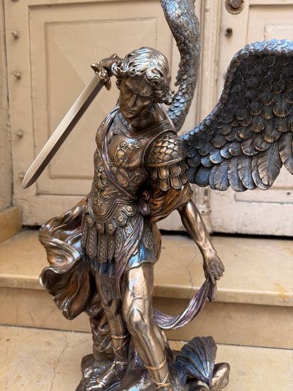 Veronese Design St. Michael Başmelek Heykeli 73 cm