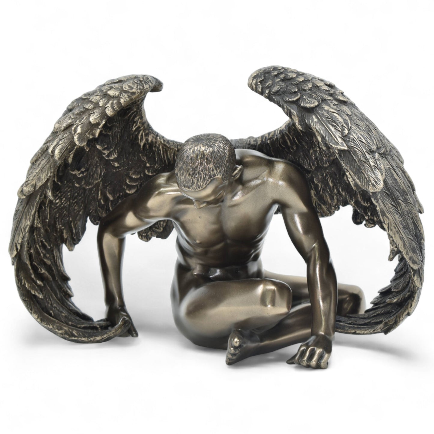 Veronese Design Kanatlı Çıplak Erkek Biblo 19 cm