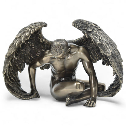 Veronese Design Winged Naked Male Figurine 19 cm