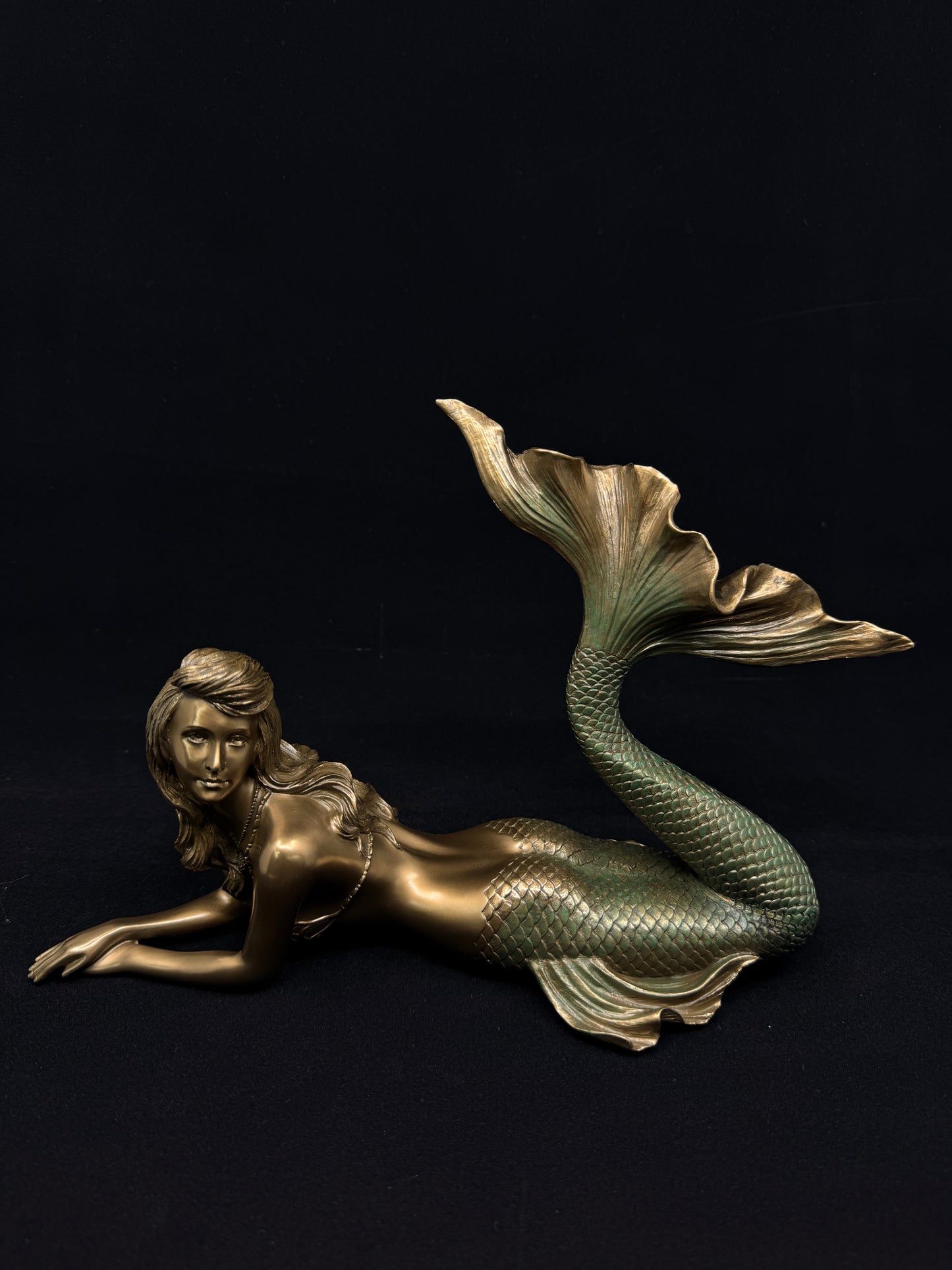 Veronese Design Denizkızı Dekoratif Biblo Mitolojik Heykel 29 cm
