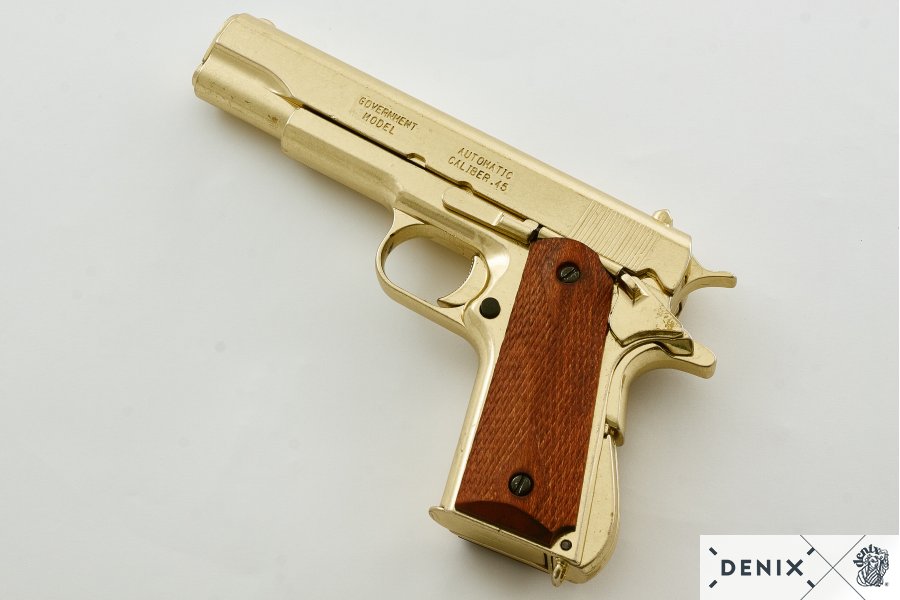 Denix Automatic .45 Pistol M1911A1 Replica Pistol, USA 1911 (WWI & II)