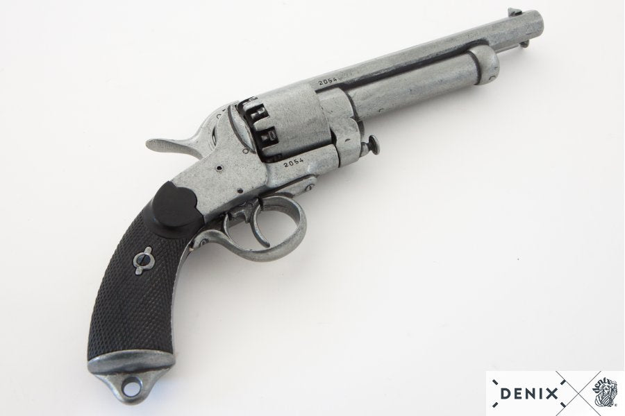 Denix LeMat 1855 Confederate Revolver Replica – American Civil War Decorative Pistol