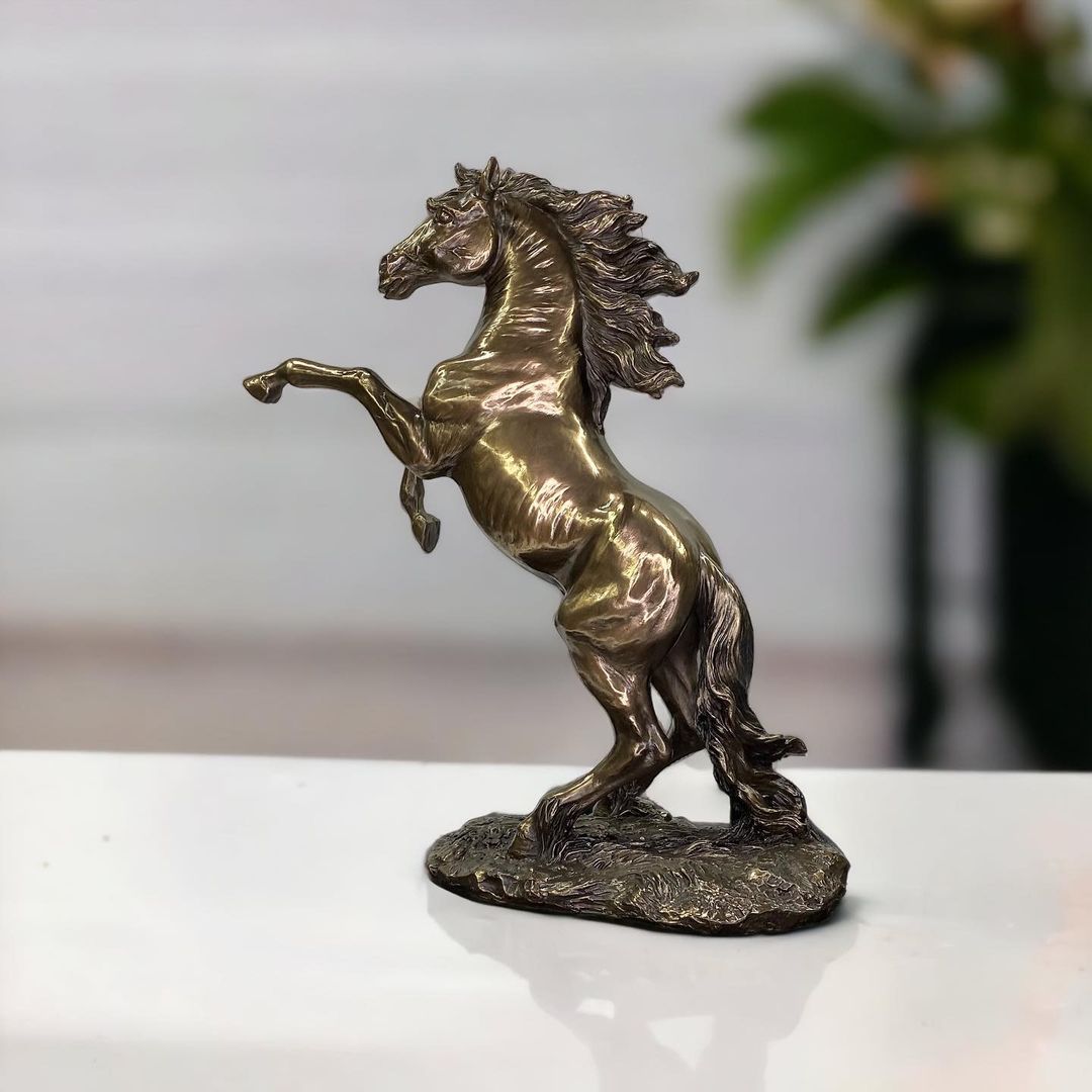 Veronese Design Şahlanan At Dekoratif Heykel 31,5 cm