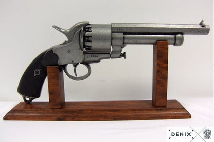 Denix LeMat 1855 Confederate Revolver Replica – American Civil War Decorative Pistol
