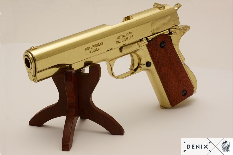 Denix Automatic .45 Pistol M1911A1 Replica Pistol, USA 1911 (WWI & II)
