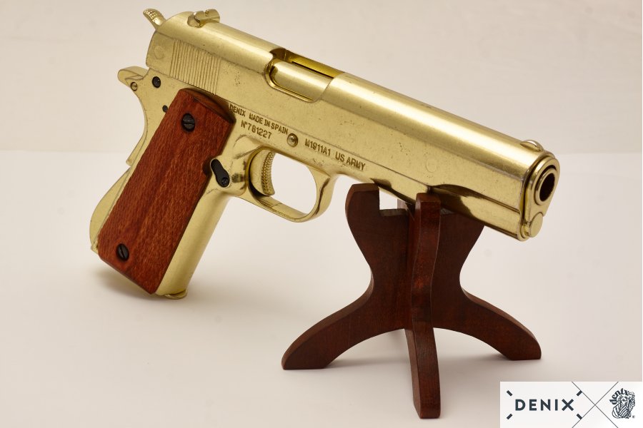 Denix Automatic .45 Pistol M1911A1 Replica Pistol, USA 1911 (WWI & II)