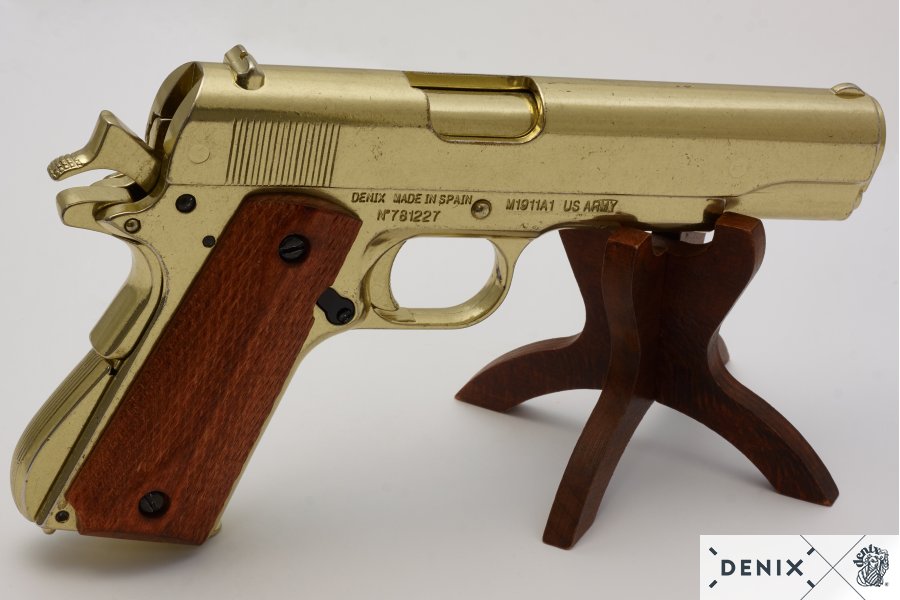 Denix Automatic .45 Pistol M1911A1 Replica Pistol, USA 1911 (WWI & II)