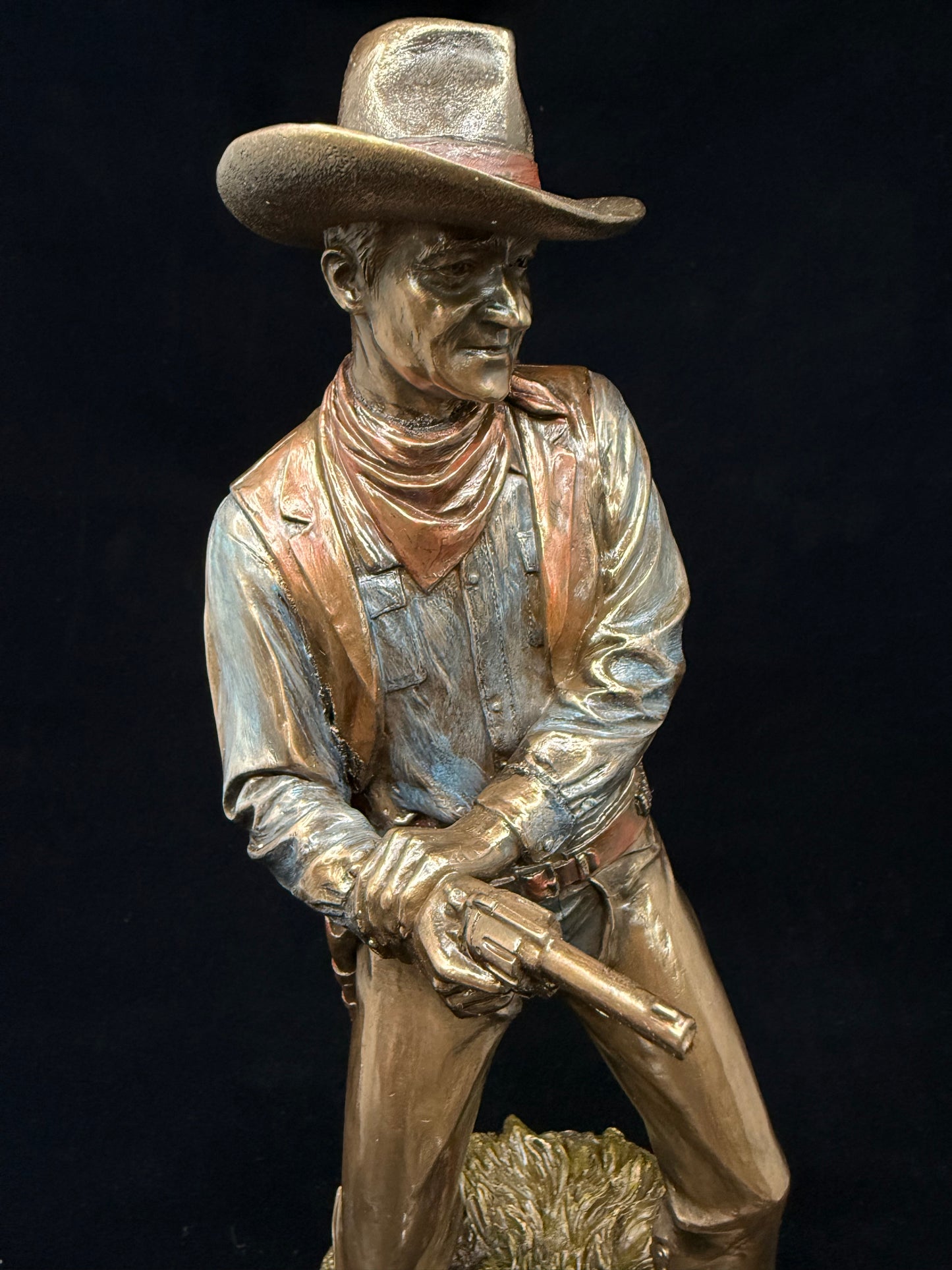 Veronese Design Kovboy Dekoratif Biblo Western Heykel 31,5 cm