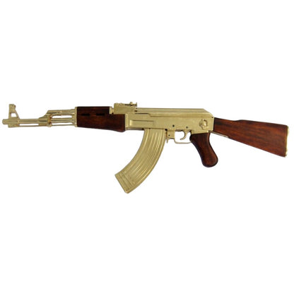 Denix Kalashnikov AK47 Rifle Gold-Russia 1947 Model Replica
