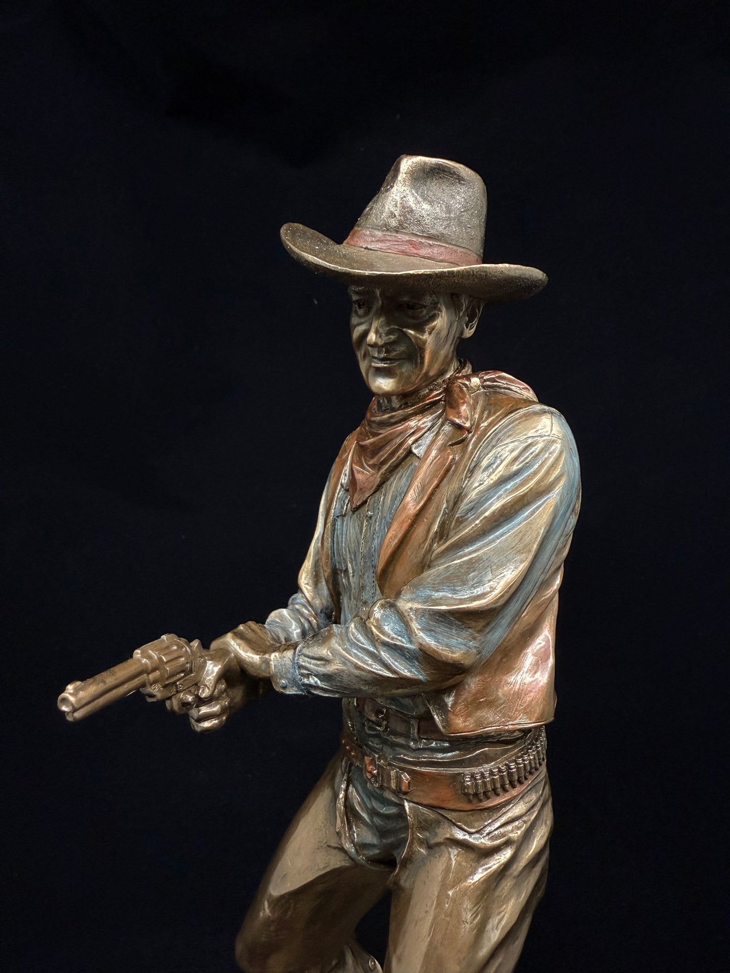 Veronese Design Kovboy Dekoratif Biblo Western Heykel 31,5 cm