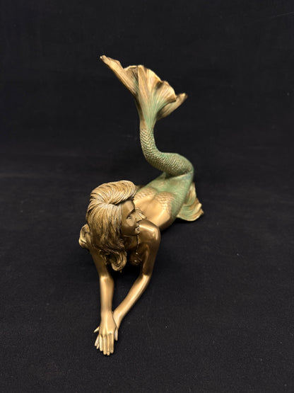 Veronese Design Denizkızı Dekoratif Biblo Mitolojik Heykel 29 cm