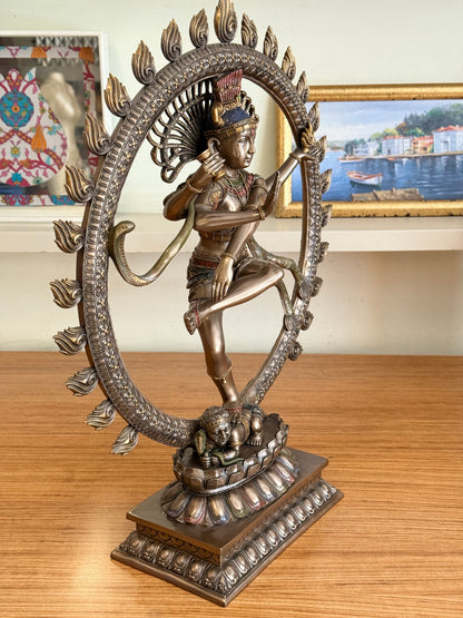 Shiva (Nataraja) Dekoratif Heykel | Hindu Tanrısı Shiva Sanatsal Figürü 67 cm