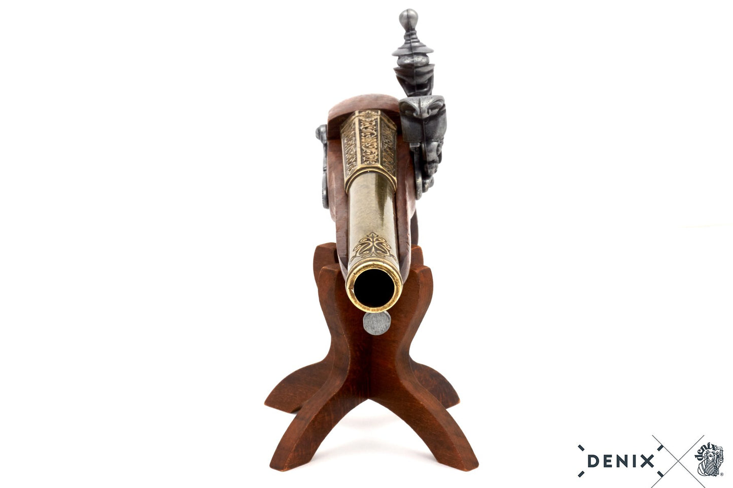Denix 18th Century Left Hand Flintlock Pistol Replica – Flintlock Decorative Collection