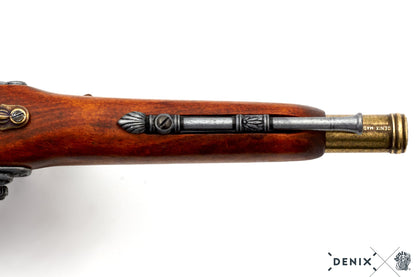 Denix 18th Century Left Hand Flintlock Pistol Replica – Flintlock Decorative Collection