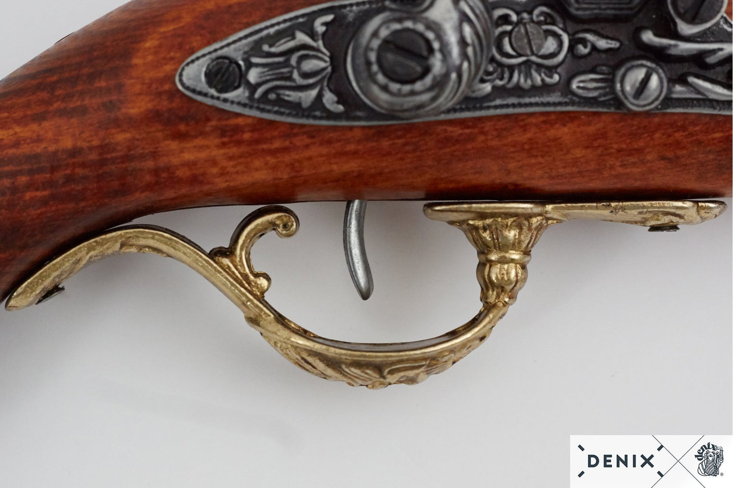 Denix 18th Century English Flintlock Pistol Replica – Flintlock Decorative