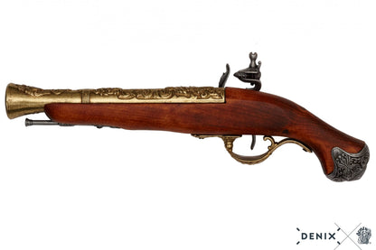 Denix 18th Century English Flintlock Pistol Replica – Flintlock Decorative