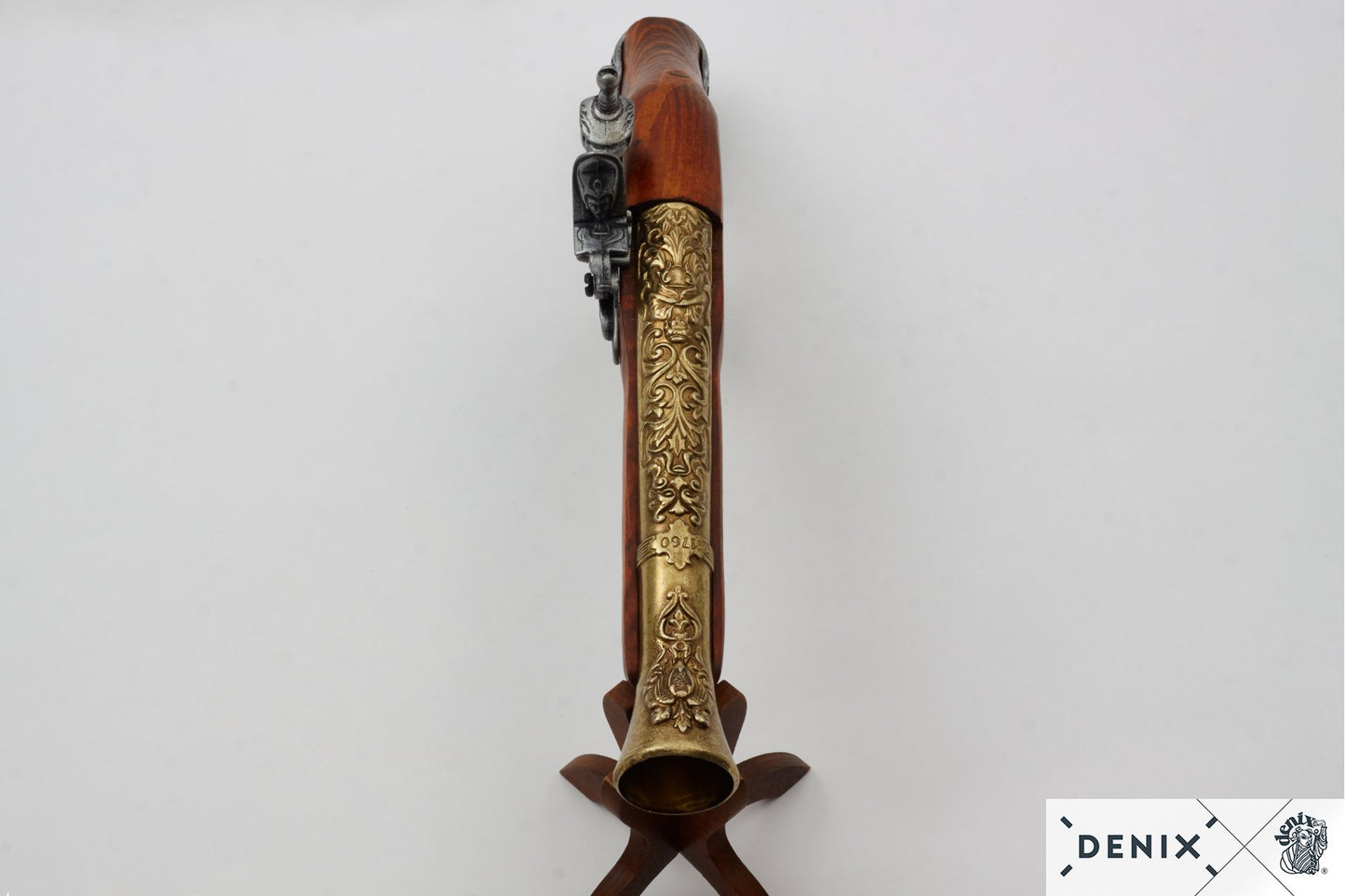 Denix 18th Century English Flintlock Pistol Replica – Flintlock Decorative
