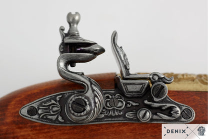 Denix 18th Century English Flintlock Pistol Replica – Flintlock Decorative