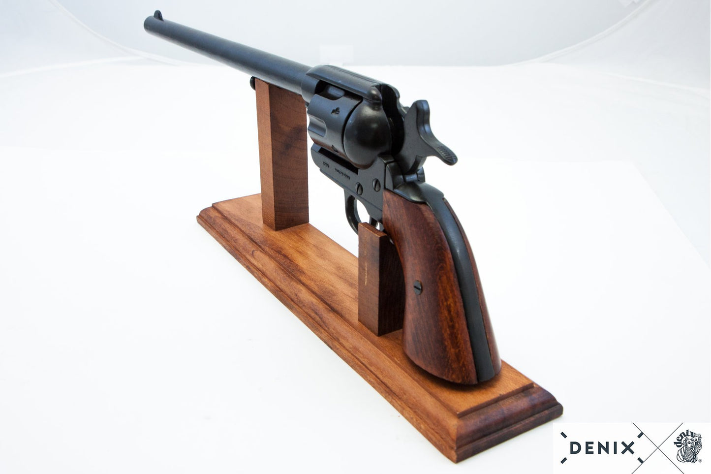 Denix Cal.45 Peacemaker Revolver 12" Replica Pistol, USA 1873