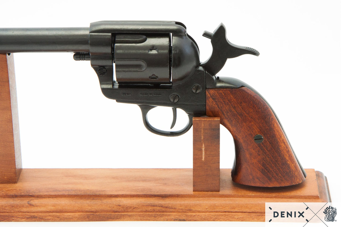 Denix Cal.45 Peacemaker Revolver 12" Replica Pistol, USA 1873