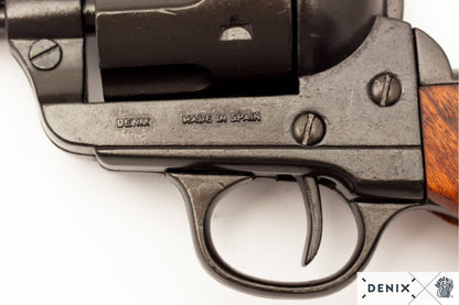Denix Cal.45 Peacemaker Revolver 12" Replica Pistol, USA 1873