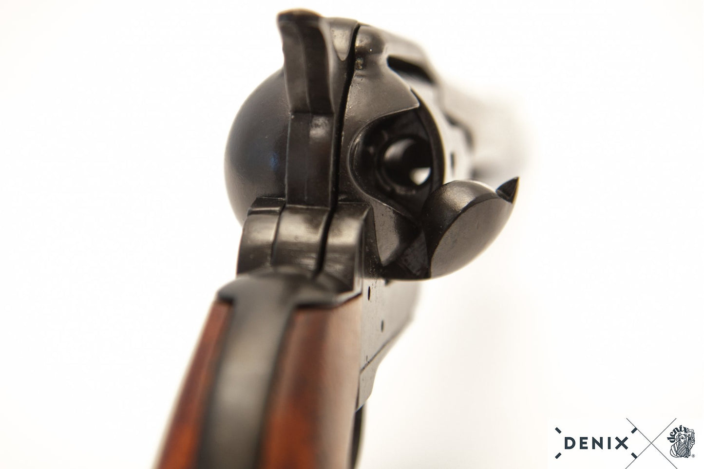 Denix Cal.45 Peacemaker Revolver 12" Replica Pistol, USA 1873