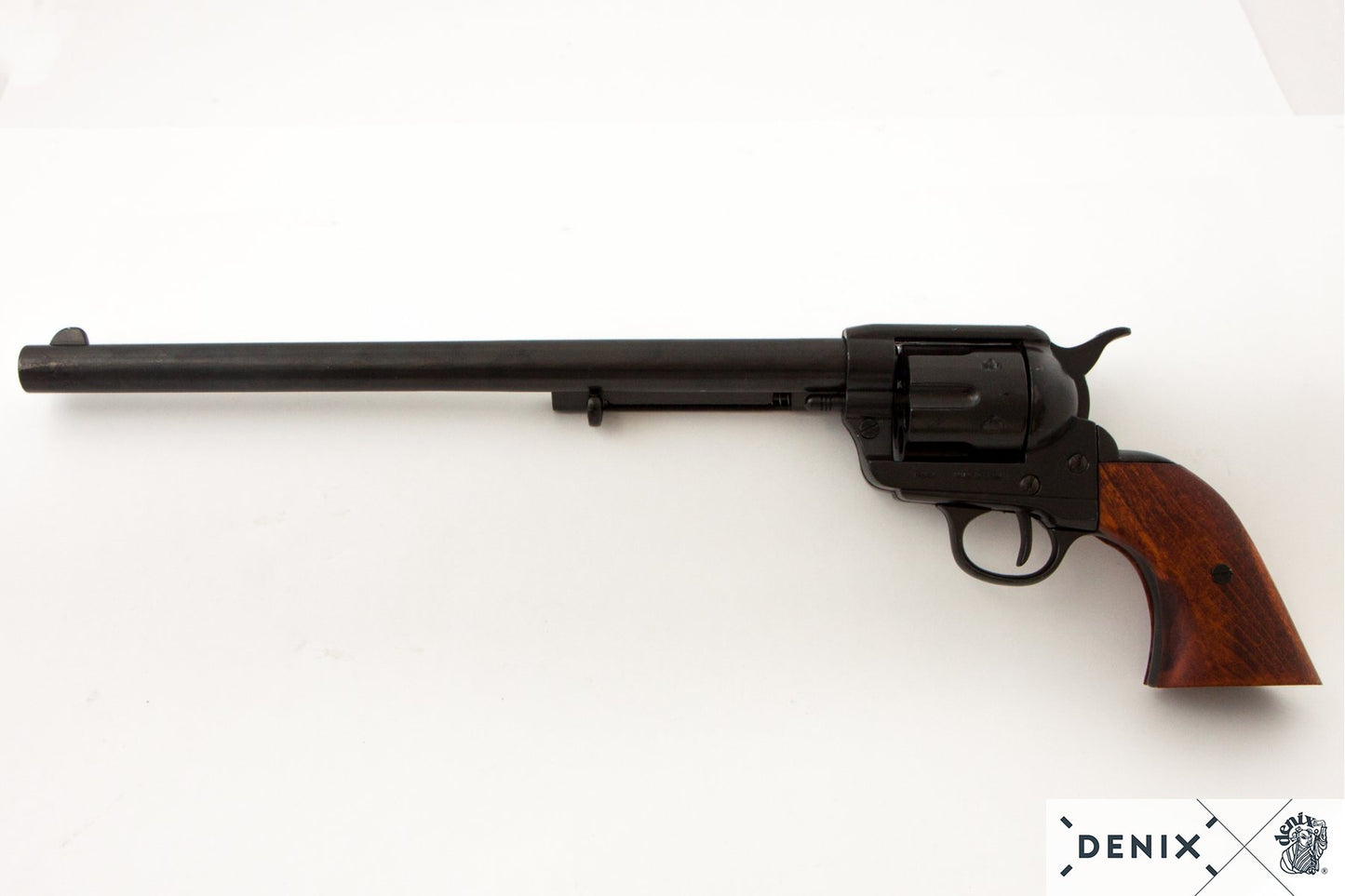 Denix Cal.45 Peacemaker Revolver 12" Replica Pistol, USA 1873