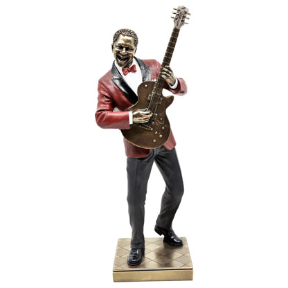 Veronese Design Guitar Player Decorative Figurine 32.5 cm