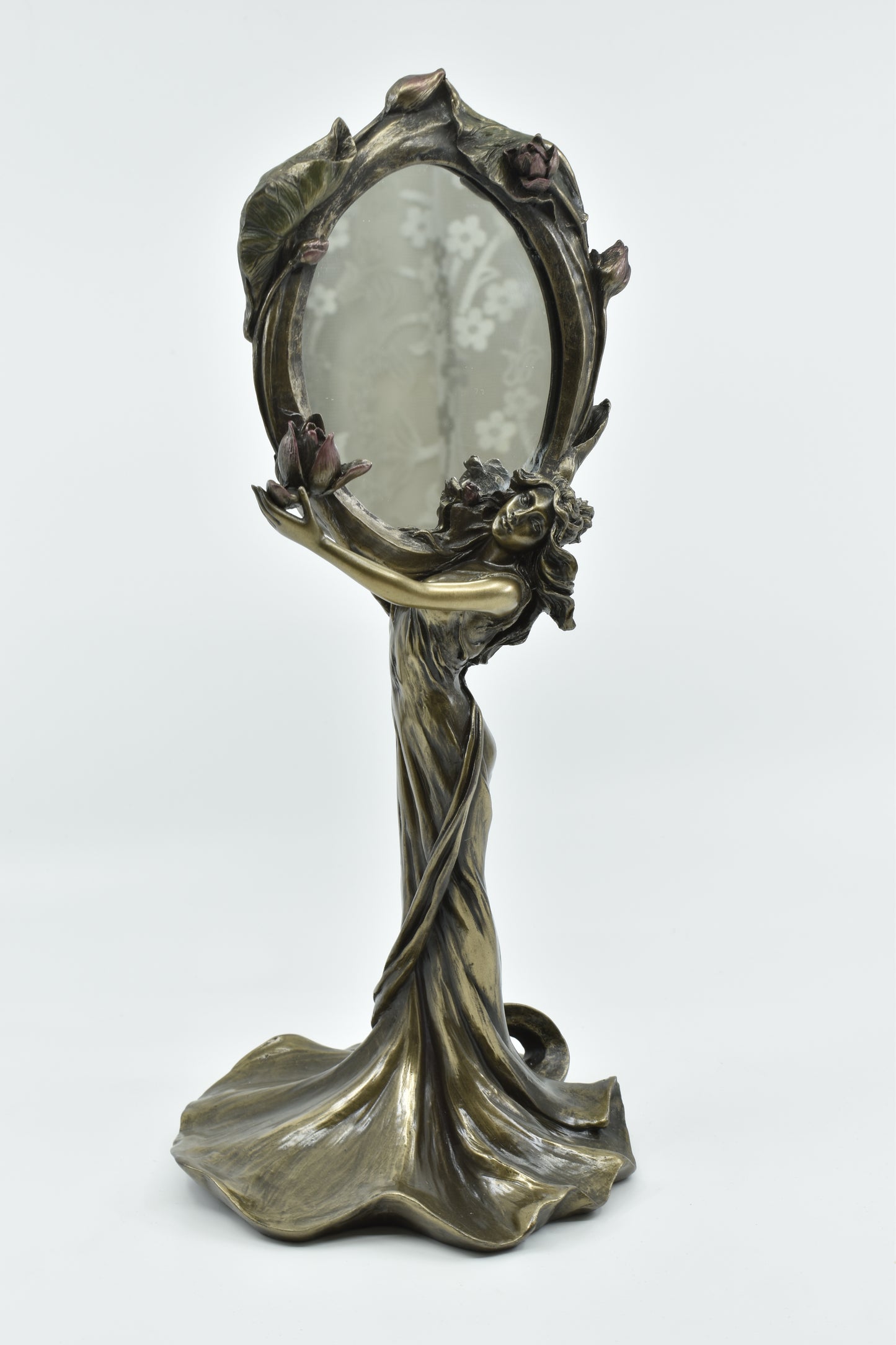 Veronese Design Art Kızlı Dekoratif Ayna 30 cm
