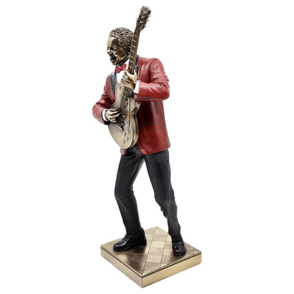Veronese Design Guitar Player Decorative Figurine 32.5 cm