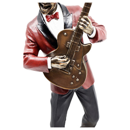Veronese Design Guitar Player Decorative Figurine 32.5 cm