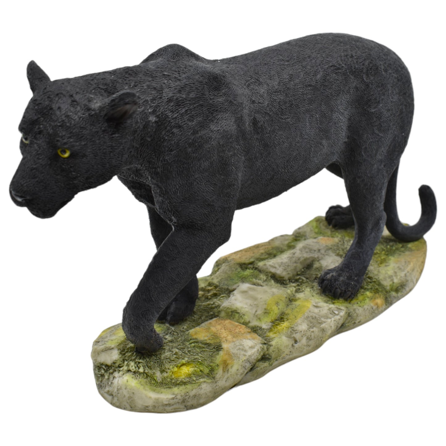 Veronese Design Siyah Panter Dekoratif Biblo 25 cm