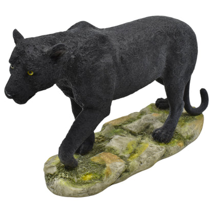 Veronese Design Siyah Panter Dekoratif Biblo 25 cm