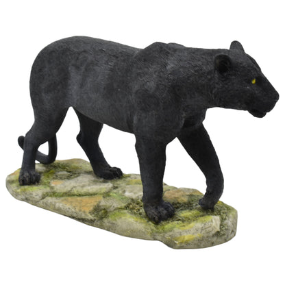 Veronese Design Siyah Panter Dekoratif Biblo 25 cm