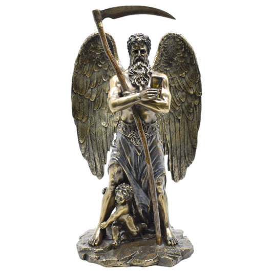 Veronese Design Chronos Koleksiyonluk Mitoloji Heykeli 27,5 cm