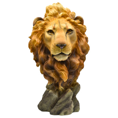 Veronese Design Lion Bust Decorative Figurine 33.5 cm
