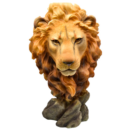Veronese Design Lion Bust Decorative Figurine 33.5 cm