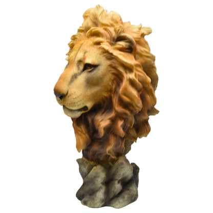 Veronese Design Lion Bust Decorative Figurine 33.5 cm